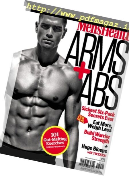 Men’s Health South Africa – Guide to Arms + ABS 2017 Cover