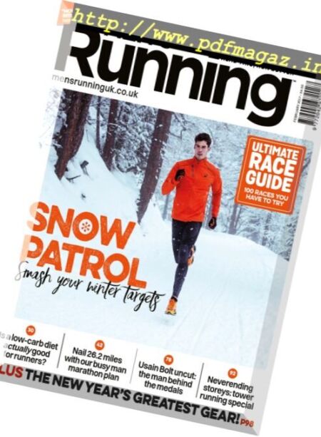 Men’s Running – February 2017 Cover