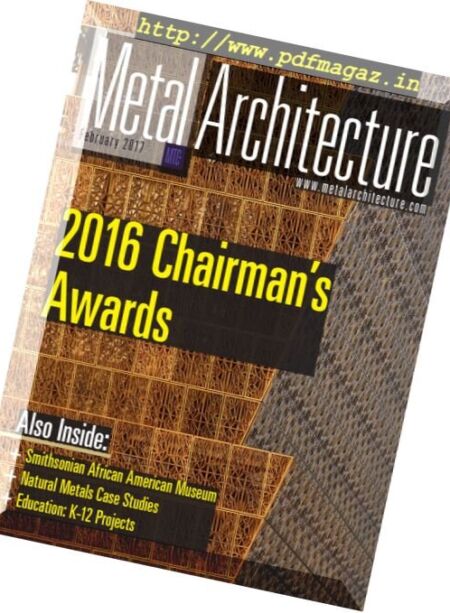 Metal Architecture – February 2017 Cover