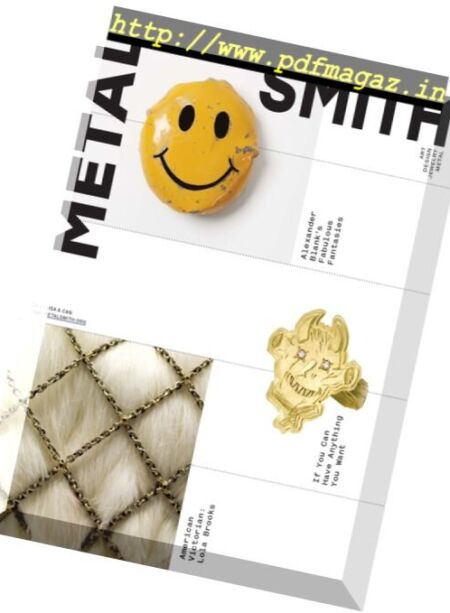 metalsmith – January 2017 Cover