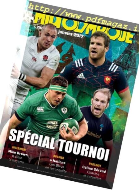 Midi Olympique Magazine – Janvier 2017 Cover