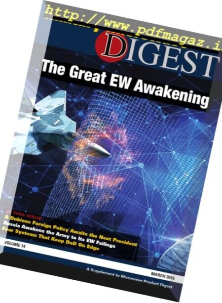 Military Microwave Digest – March 2016 Cover