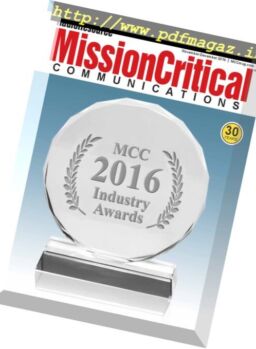 Mission Critical Communications – November-December 2016