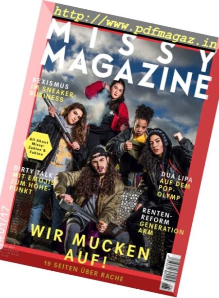 Missy Magazine – Februar-Marz 2017 Cover