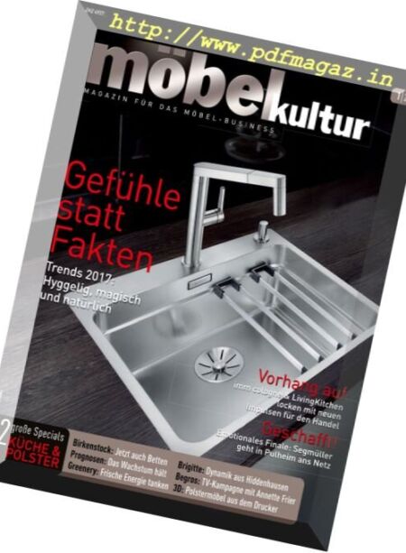 Mobel Kultur – Nr.1, 2017 Cover
