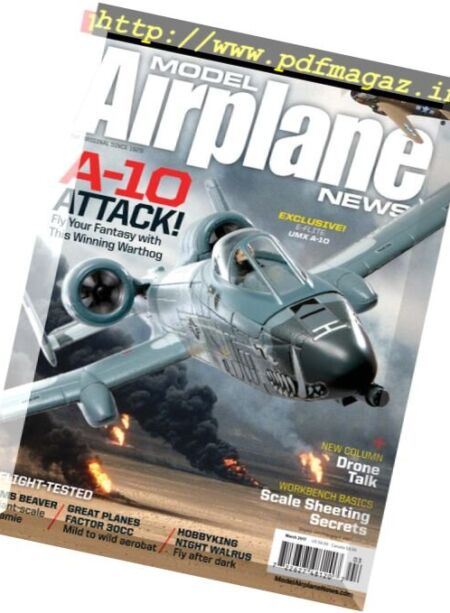 Model Airplane News – March 2017 Cover
