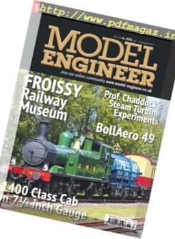 Model Engineer – 6 January 2017