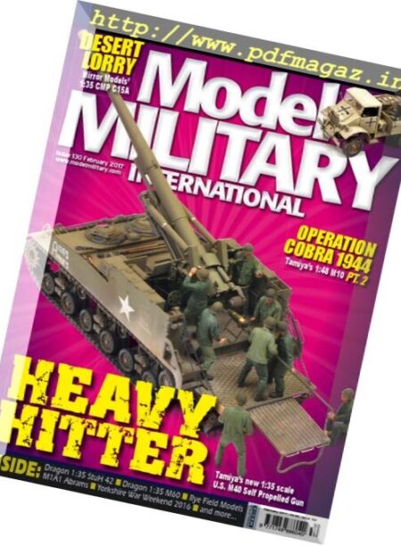 Model Military International – February 2017 Cover