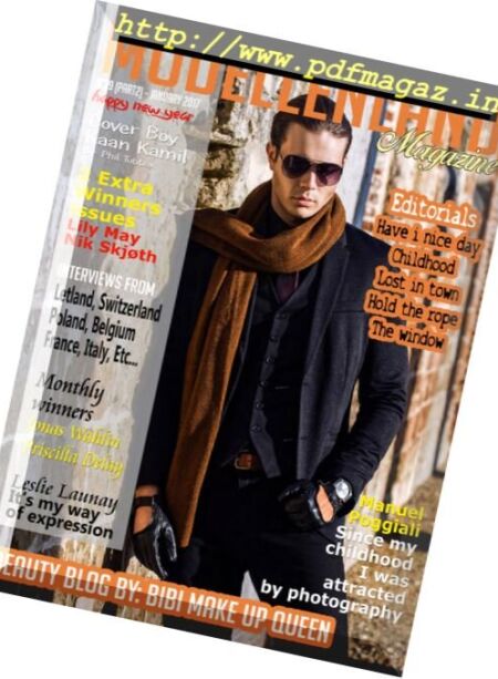 Modellenland Magazine – January 2017 (Part 2) Cover