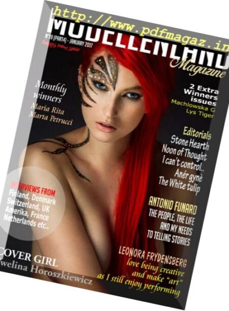 Modellenland Magazine – January 2017 (Part 4) Cover