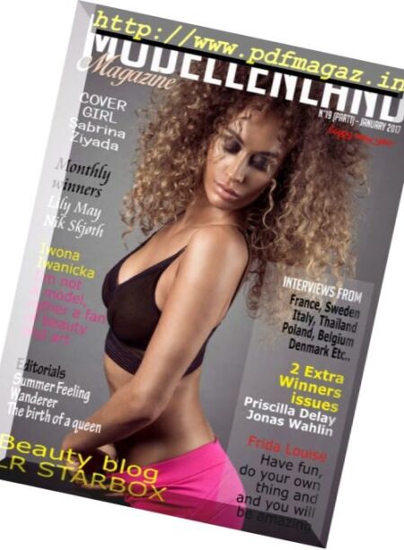 Modellenland Magazine – January 2017 (Part I) Cover