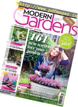 Modern Gardens – January 2017