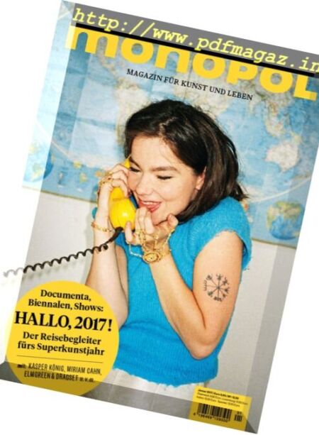 Monopol – Januar 2017 Cover