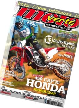 Moto Verte – Janvier 2017