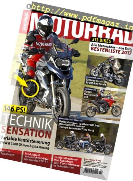 Motorrad – 5 Januar 2017 Cover