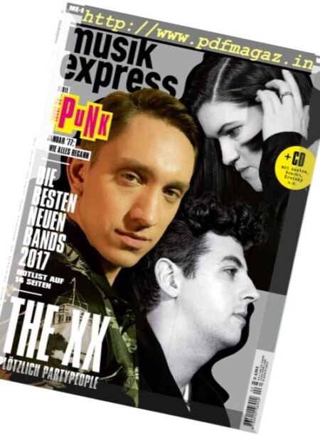 Musikexpress – Februar 2017 Cover