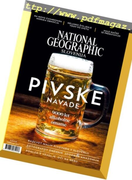 National Geographic Slovenia – Februar 2017 Cover