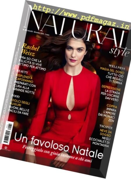 Natural Style – Dicembre 2016 Cover