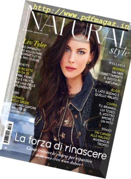 Natural Style – Gennaio 2017 Cover