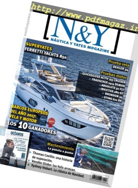 Nautica y Yates – Febrero-Marzo 2017 Cover