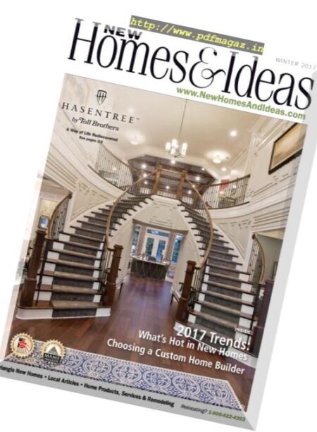 New Homes & Ideas – Winter 2017 Cover