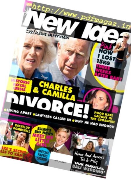 New Idea – 23 January 2017 Cover