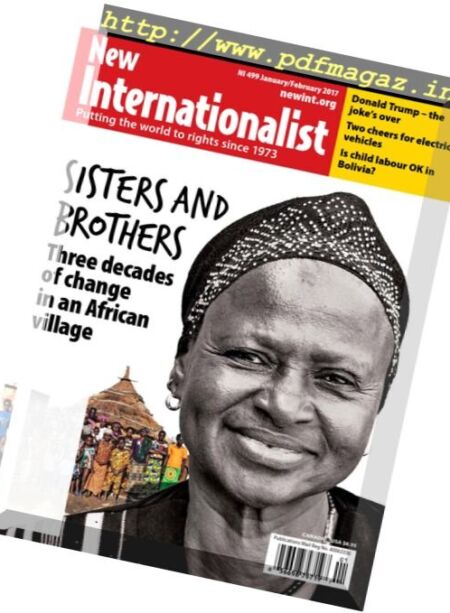New Internationalist – January-February 2017 Cover