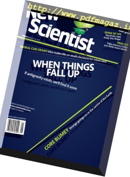 New Scientist – 7 January 2017 Cover
