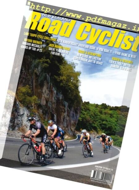 New Zealand Road Cyclist – January-February 2017 Cover