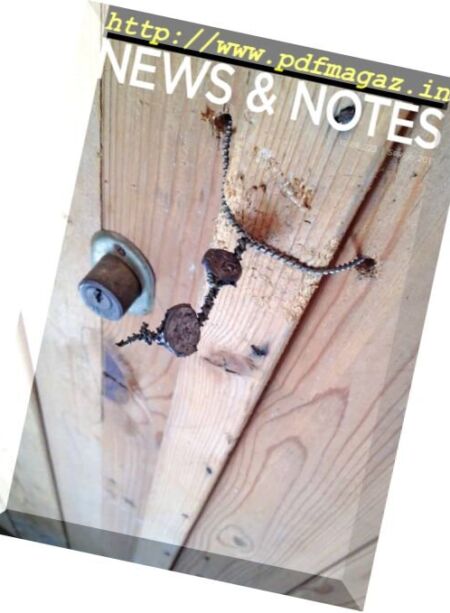 News & Notes – Spring 2015 Cover