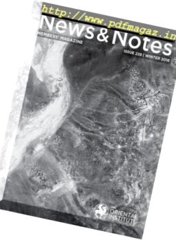News & Notes – Winter 2016