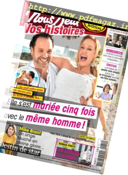 Nous Deux – Hors-Serie Vos Histoires – Fevrier-Mars 2017 Cover