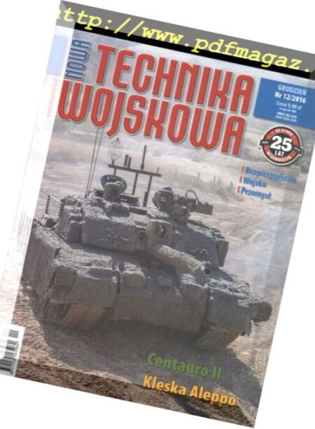 Nowa Technika Wojskowa – N 12, Grudzien 2016 Cover