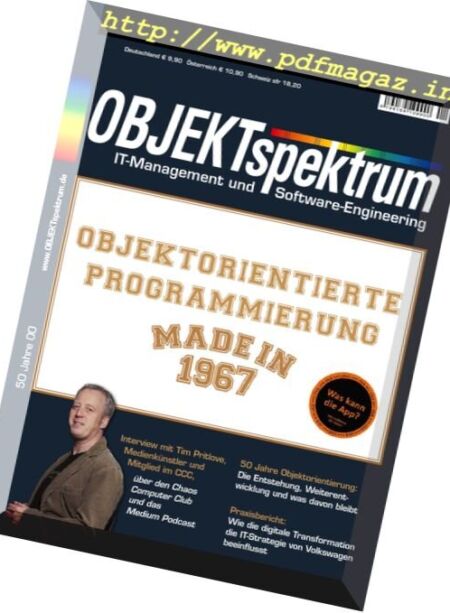 OBJEKTspektrum – Januar-Februar 2017 Cover