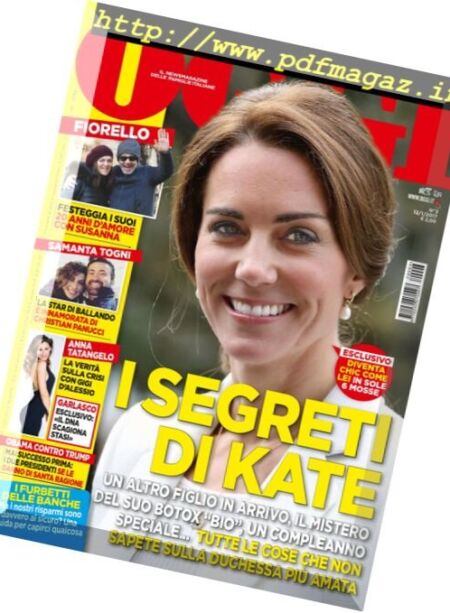 Oggi – 12 Gennaio 2017 Cover