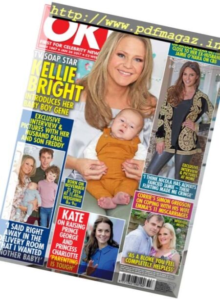 OK! Magazine UK – 24 January 2017 Cover