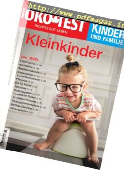 OKO-TEST – Ratgeber Kleinkinder 2016