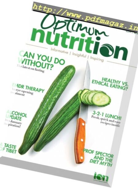 Optimum Nutrition – Winter 2016 Cover