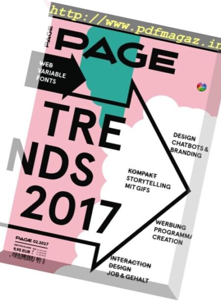 Page – Nr.2, 2017 Cover