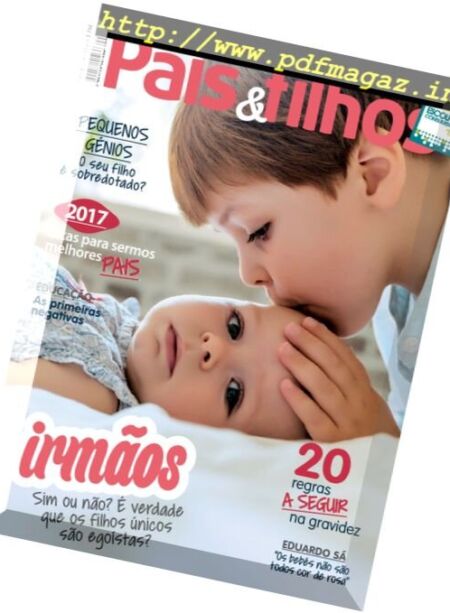 Pais & Filhos Portugal – Janeiro 2017 Cover