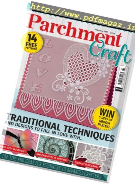 Parchment Craft – February 2017 Cover
