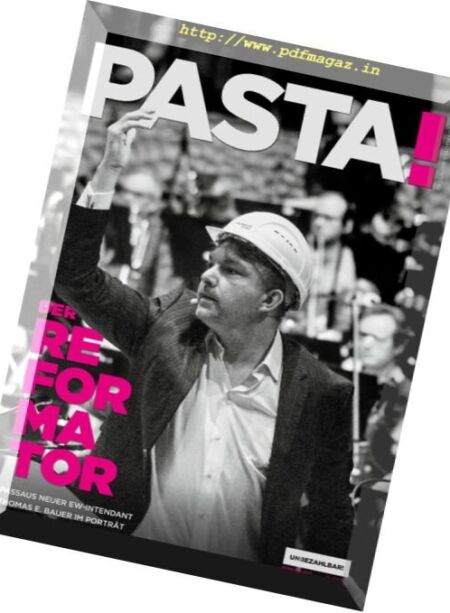 Pasta! – Februar 2017 Cover
