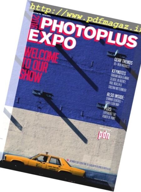 PDN – PhotoPlus Expo Show Guide 2016 Cover