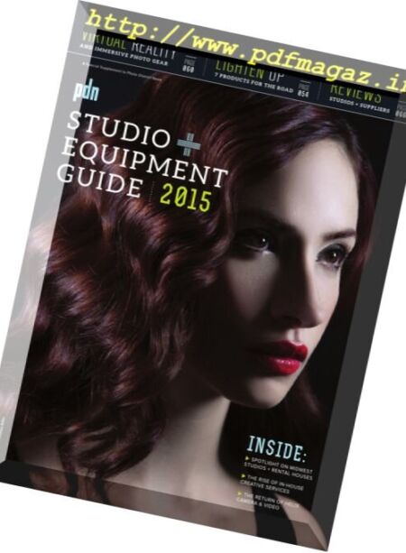 PDN – Studio Equipment Guide 2015 Cover