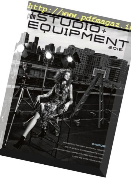 PDN – Studio Equipment Guide 2016 Cover