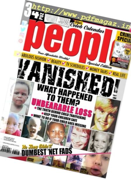 People South Africa – 6 January 2017 Cover