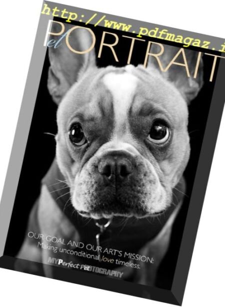 Pet Portrait – October 2016 Cover