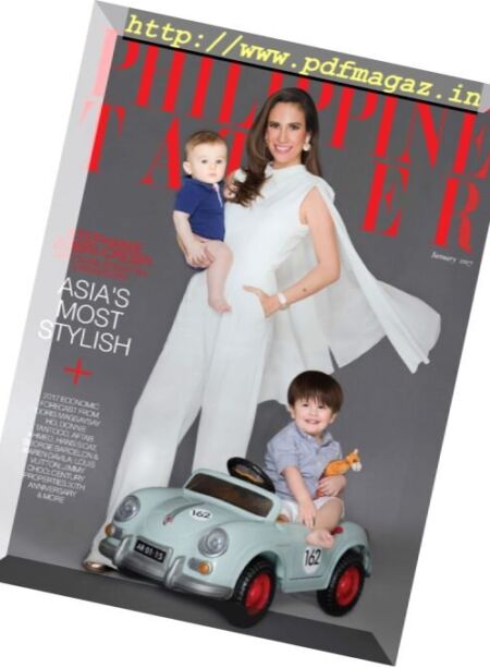 Philippine Tatler – January 2017 Cover