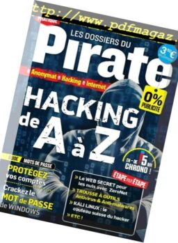 Pirate Informatique – Hors Serie – Janvier-Mars 2017