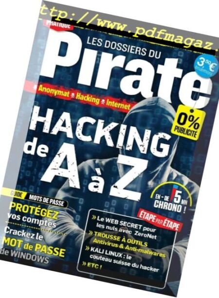 Pirate Informatique – Hors Serie – Janvier-Mars 2017 Cover
